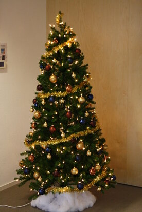 210 cm Basis Kerstboom huren